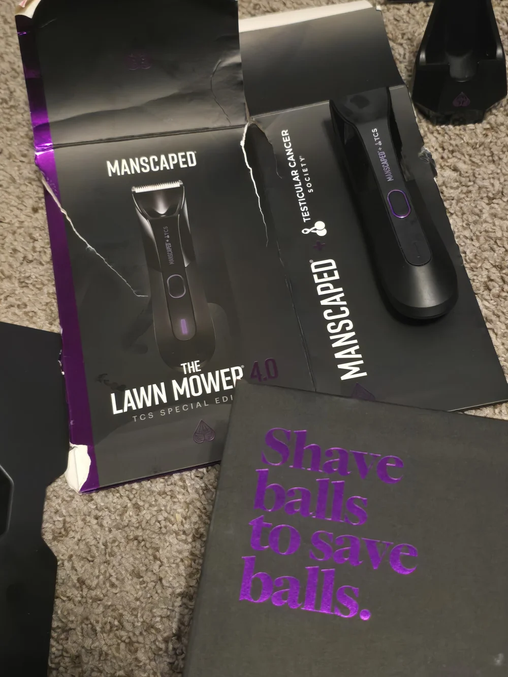 Manscaped lawn mower
